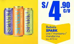 Mass Spark bebida oferta