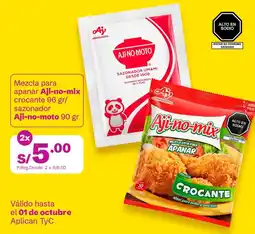 Tambo Aji-no-mix crocante + Aji-no-moto oferta