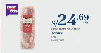 Makro Enrollado de cuello ternez oferta