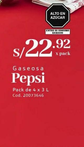 Makro Gaseosa pepsi oferta