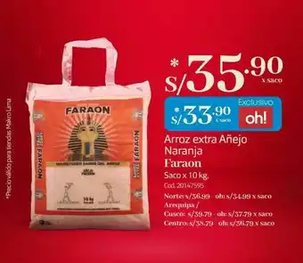 Makro Arroz extra añejo naranja faraon oferta