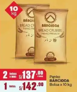Makro Barcidda panko bolsa oferta