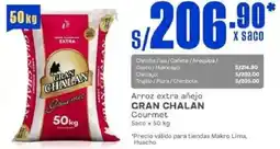 Makro Gran chalan arroz extra añejo oferta