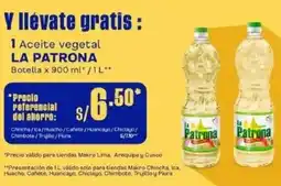 Makro La patrona aceite vegetal botella oferta