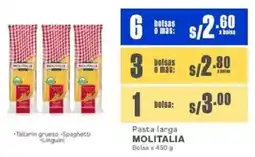Makro Molitalia pasta larga oferta