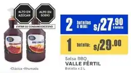 Makro Valle fértil salsa bbq oferta