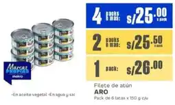 Makro Aro filete de atún oferta