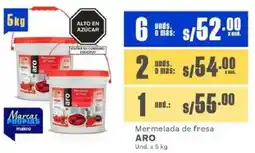 Makro Aro mermelada de fresa oferta
