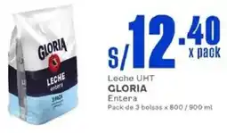 Makro Gloria leche entera oferta
