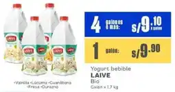 Makro Laive yogurt bebible bio oferta