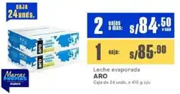 Makro Aro leche evaporada oferta