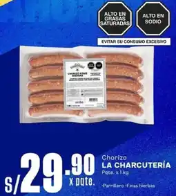 Makro La charcutería chorizo oferta