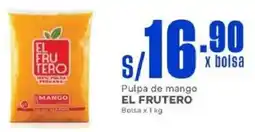 Makro El frutero pulpa de mango oferta
