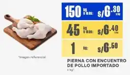 Makro Pierna con encuentro de pollo importado oferta