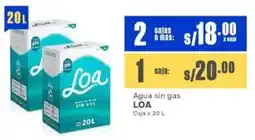 Makro Loa agua sin gas oferta