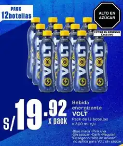 Makro Volt bebida energizante oferta