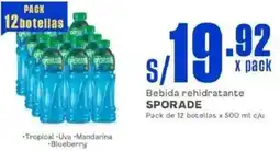Makro Sporade bebida rehidratante oferta