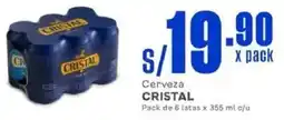 Makro Cristal cerveza oferta
