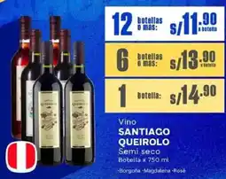 Makro Santiago queirolo semi seco oferta