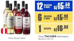 Makro Tacama vino semiseco oferta