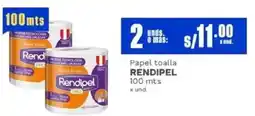 Makro Rendipel papel toalla oferta