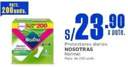 Makro Nosotras protectores diarios normal oferta
