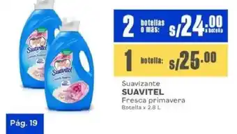 Makro Suavitel suavizante oferta