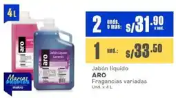 Makro Aro jabón liquido fragancias variadas oferta