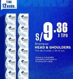 Makro Head & shoulders shampoo oferta