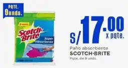 Makro Scotch-brite paño absorbente oferta