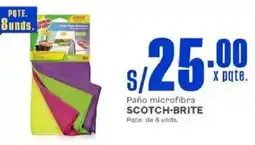 Makro Scotch-brite paño microfibra oferta