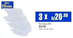 Makro Bandeja b5 alfa oferta