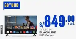 Makro Blackline tv led 50" oferta