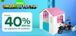 Tottus En juguetes de exterior oferta