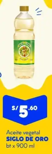 Mass Siglo de oro aceite vegetal bt oferta