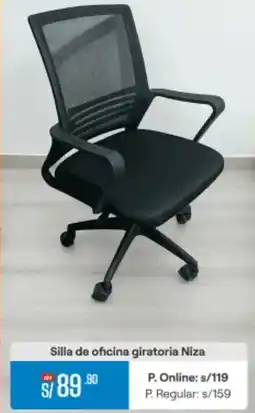 Promart Silla de oficina giratoria niza oferta
