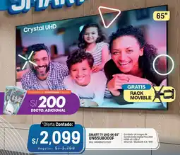 El Gallo Más Gallo Smart tv uhd 4k 65" oferta
