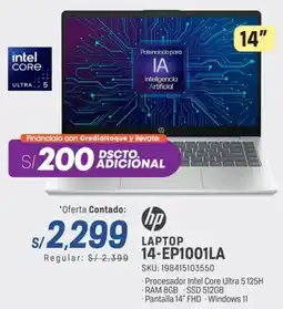 El Gallo Más Gallo Hp laptop oferta