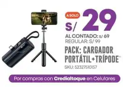 El Gallo Más Gallo Portátil+trípode oferta