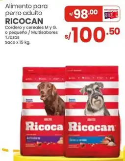 Vega Ricocan alimento para perro adulto oferta