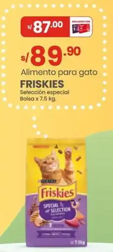 Vega Friskies alimento para gato selección especial bolsa oferta