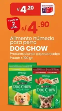 Vega Dog chow alimento húmedo para perro pouch oferta