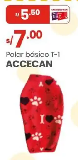 Vega Accecan polar básico T-1 oferta