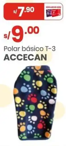 Vega Accecan polar básico T-3 oferta