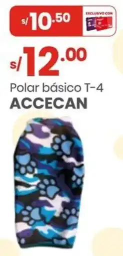 Vega Accecan polar básico T-4 oferta
