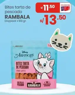Vega Rambala bites tarta de pescado doypack oferta
