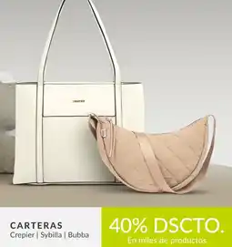 Falabella Carteras crepier sybilla bubba oferta