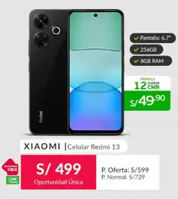 Falabella Xiaomi celular redmi 13 oferta