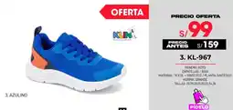 Sokso Zapatillas / baja KL-967 oferta
