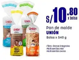 Makro Unión pan de molde oferta